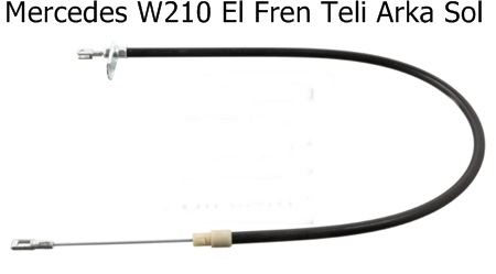 Mercedes W210 El Fren Teli Arka Sol
