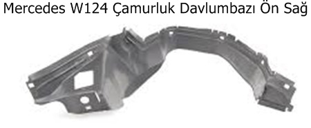 Mercedes W124 Çamurluk Davlumbazı Ön Sağ