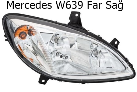 Mercedes W639 Far Sağ