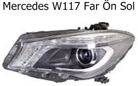 Mercedes W117 Far Ön Sol