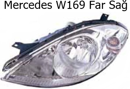 Mercedes W169 Far Sağ