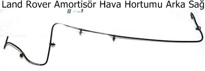 Land Rover Amortisör Hava Hortumu Arka Sağ
