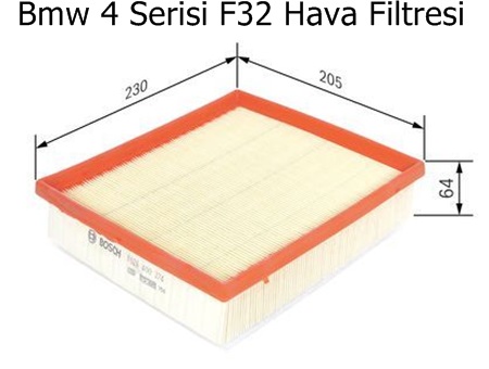 Bmw 4 Serisi F32 Hava Filtresi