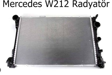 Mercedes W212 Radyatör