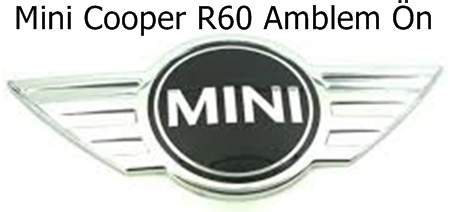 Mini Cooper R60 Amblem Ön
