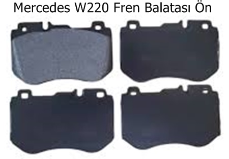 Mercedes W220 Fren Balatası Ön