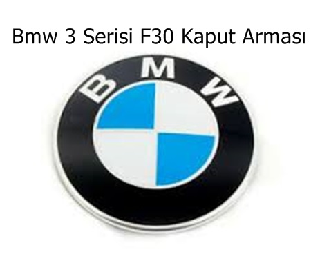 Bmw 3 Serisi F30 Kaput Arması