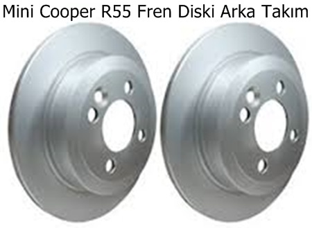 Mini Cooper R55 Fren Diski Arka Takım