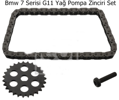 Bmw 7 Serisi G11 Yağ Pompa Zinciri Set