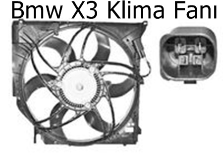 Bmw X3 Klima Fanı