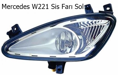 Mercedes W221 Sis Farı Sol
