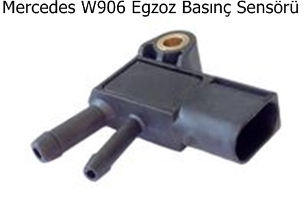 Mercedes W906 Egzoz Basınç Sensörü