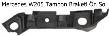 Mercedes W205 Tampon Braketi Ön Sol