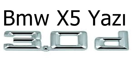 Bmw X5 Yazı