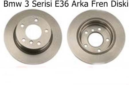 Bmw 3 Serisi E36 Arka Fren Diski Takım