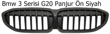 Bmw 3 Serisi G20 Panjur Ön Siyah