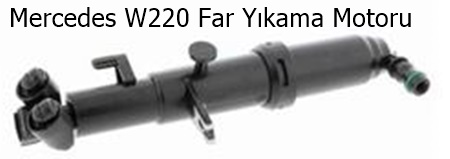 Mercedes W220 Far Yıkama Motoru