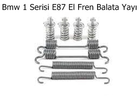 Bmw 1 Serisi E87 El Fren Balata Yayı