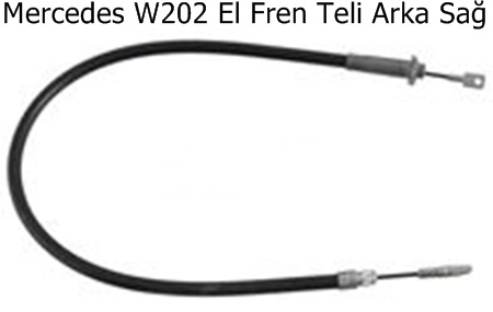 Mercedes W202 El Fren Teli Arka Sağ
