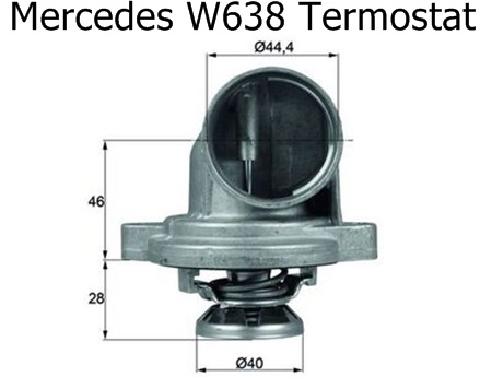 Mercedes W638 Termostat