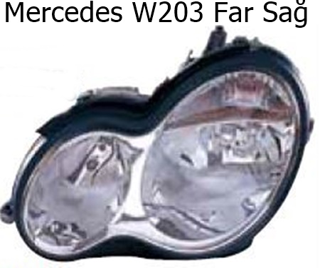 Mercedes W203 Far Sağ