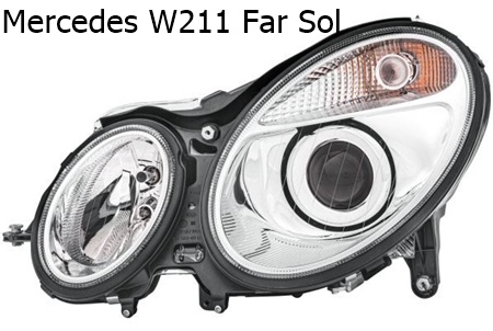 Mercedes W211 Far Sol