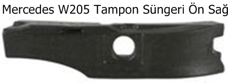 Mercedes W205 Tampon Süngeri Ön Sağ