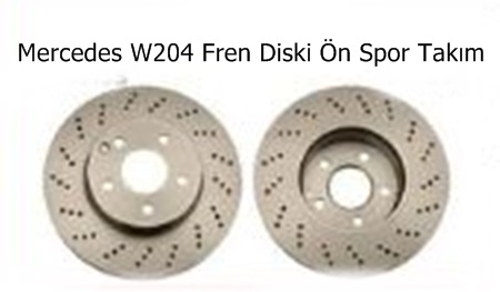 Mercedes W204 Fren Diski Ön Spor Takım