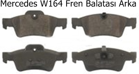 Mercedes W164 Fren Balatası Arka