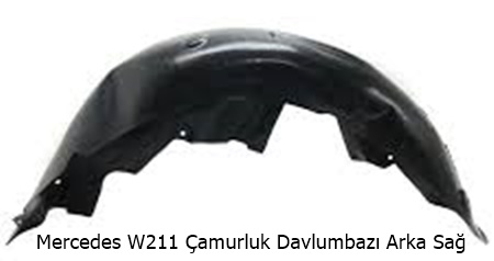 Mercedes W211 Çamurluk Davlumbazı Arka Sağ