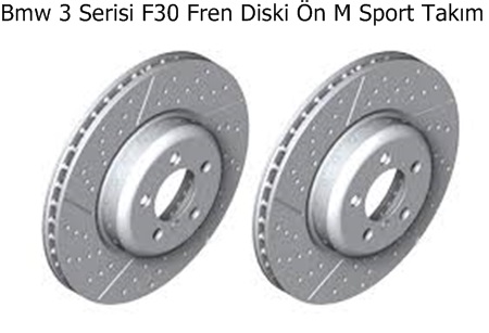 Bmw 3 Serisi F30 Fren Diski Ön M Sport Takım
