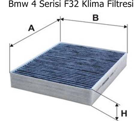Bmw 4 Serisi F32 Klima Filtresi