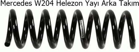Mercedes W204 Helezon Yayı Arka Takım