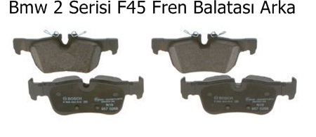 Bmw 2 Serisi F45 Fren Balatası Arka