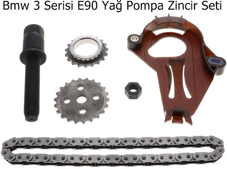 Bmw 3 Serisi E90 Yağ Pompa Zincir Seti
