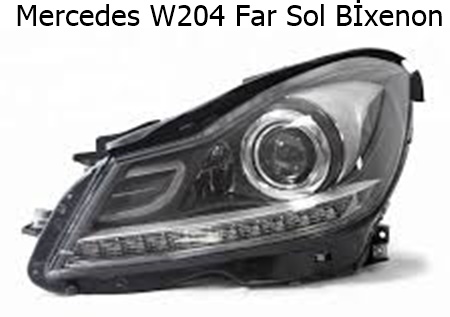 Mercedes W204 Far Sol Bİxenon