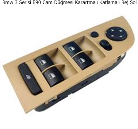 Bmw 3 Serisi E90 Cam Düğme Çerçevesi