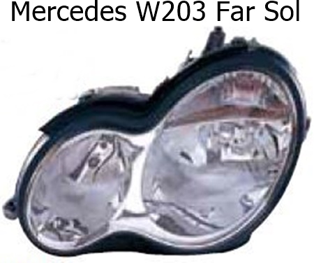 Mercedes W203 Far Sol
