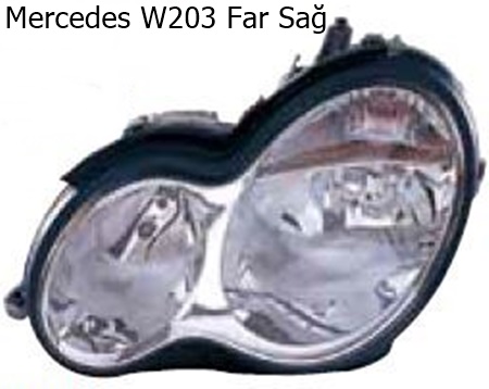 Mercedes W203 Far Sağ