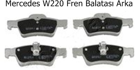 Mercedes W220 Fren Balatası Arka