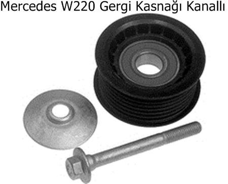 Mercedes W220 Gergi Kasnağı Kanallı