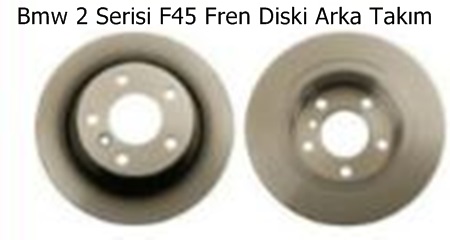 Bmw 2 Serisi F45 Fren Diski Arka Takım