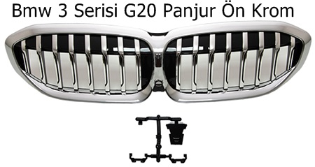 Bmw 3 Serisi G20 Panjur Ön Krom