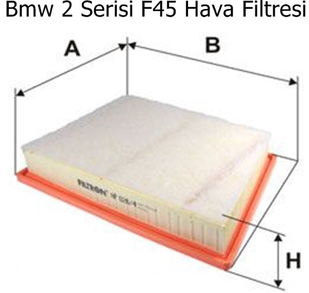 Bmw 2 Serisi F45 Hava Filtresi