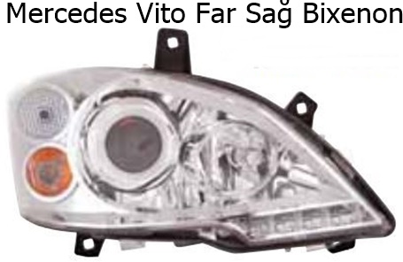 Mercedes Vito Far Sağ Bixenon