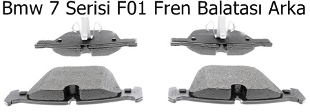Bmw 7 Serisi F01 Fren Balatası Arka