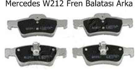 Mercedes W212 Fren Balatası Arka