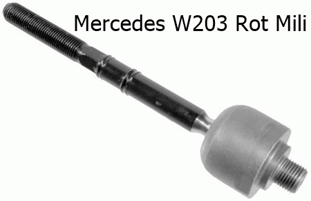 Mercedes W203 Rot Mili