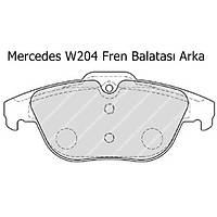 Mercedes W204 Fren Balatas Arka