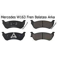 Mercedes W163 Fren Balatas Arka